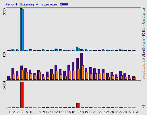 Raport Dzienny -  czerwiec 2008